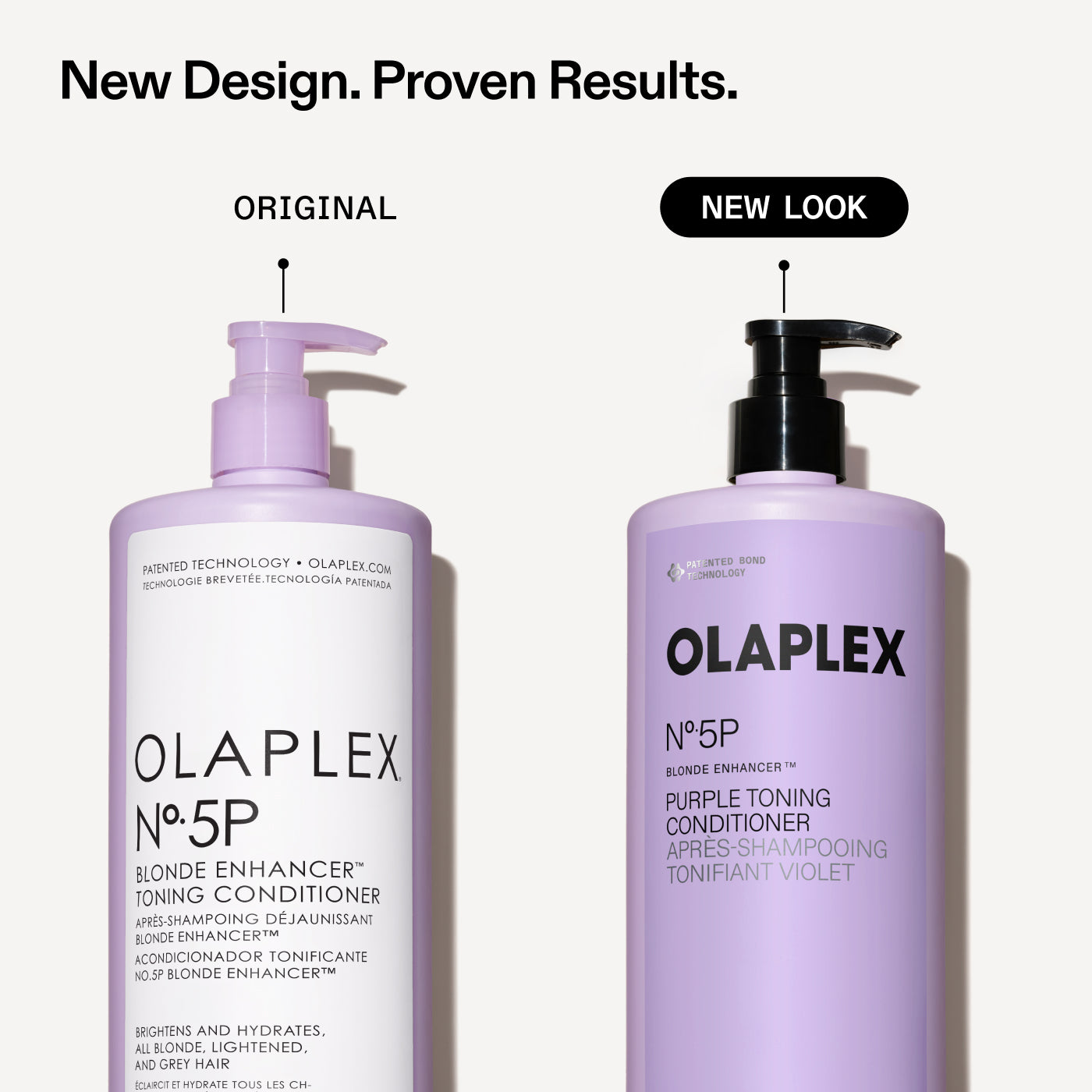 New Design. Proven Results.
ORIGINAL
NEW LOOK