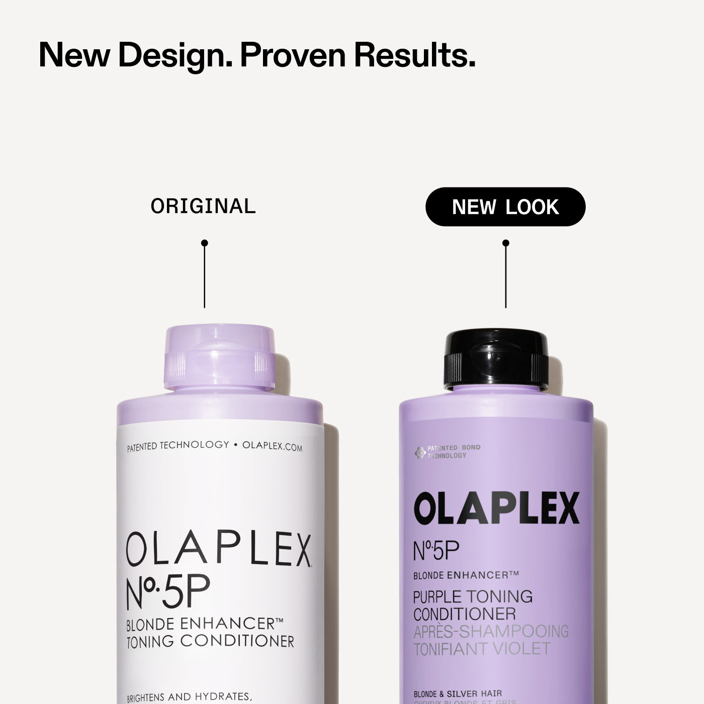 New Design. Proven Results.
ORIGINAL
NEW LOOK