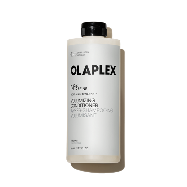 Après-shampooing N°.5 FINE Bond Maintenance Volumizing Conditioner, flacon géant de 525 ml sur fond transparent. - main view