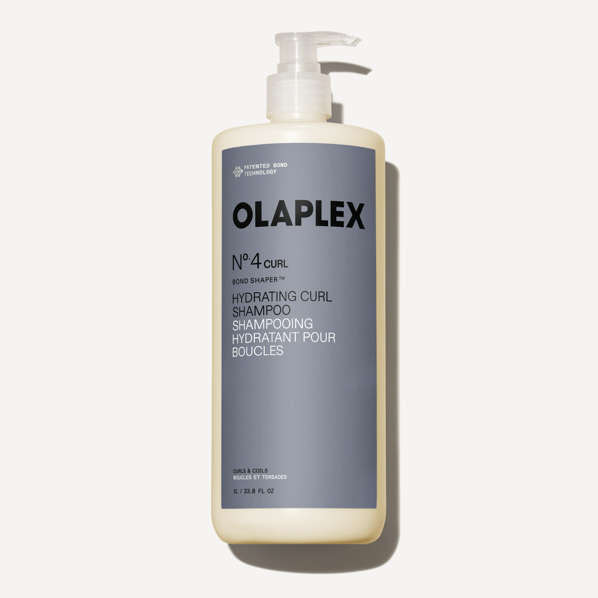 Nº.4Curl Bond Shaper™ Hydrating Curl Shampoo Liter – OLAPLEX Inc. Nº.4Curl Bond Shaper™ Hydrating Curl Shampoo Liter – OLAPLEX Inc.