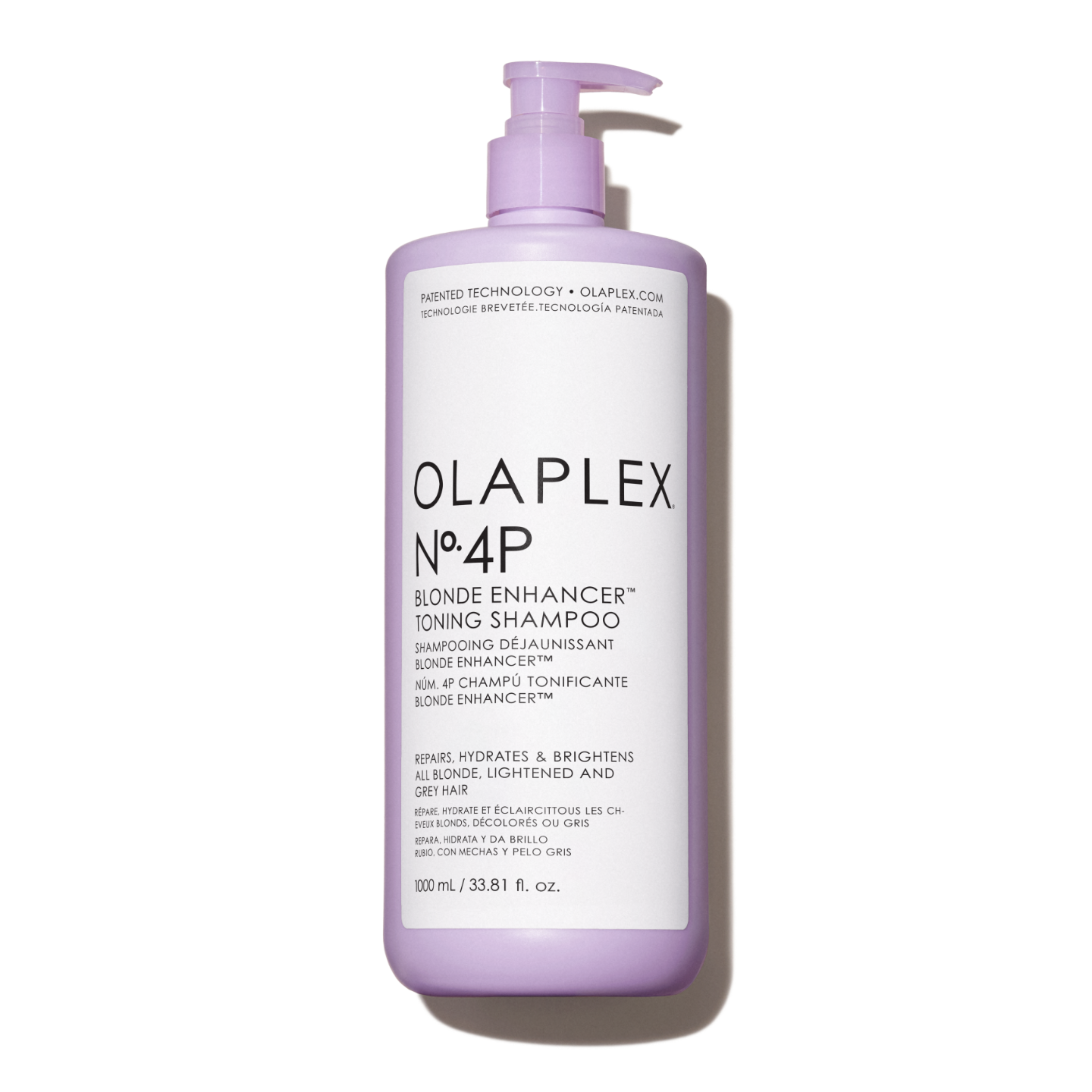Pro Exclusive: Nº.4P Blonde Enhancer™ Toning Shampoo Liter