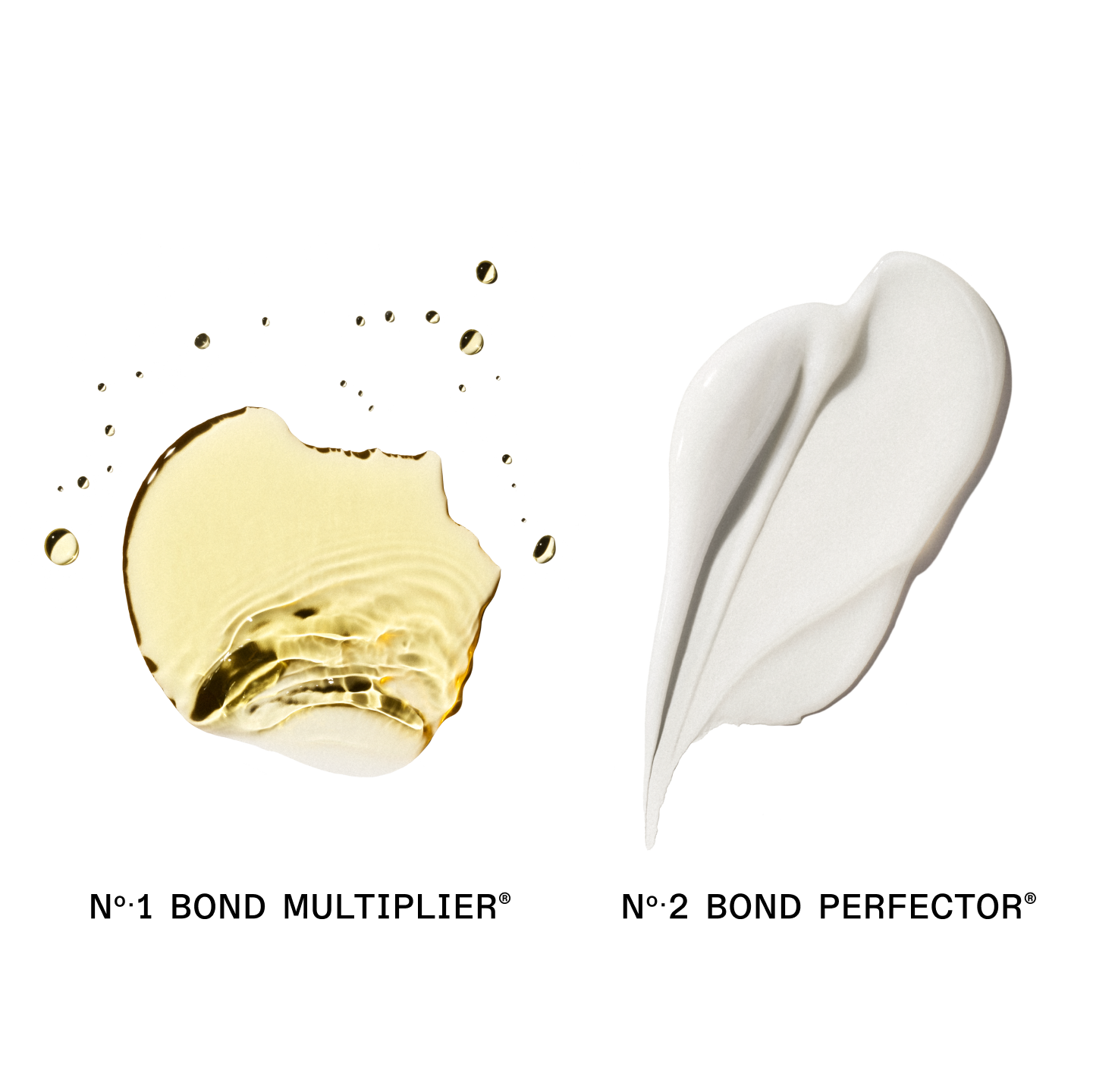 Nº.1 BOND MULTIPLIER and Nº.2 BOND PERFECTOR® 2000ML BACKBAR goop on white background