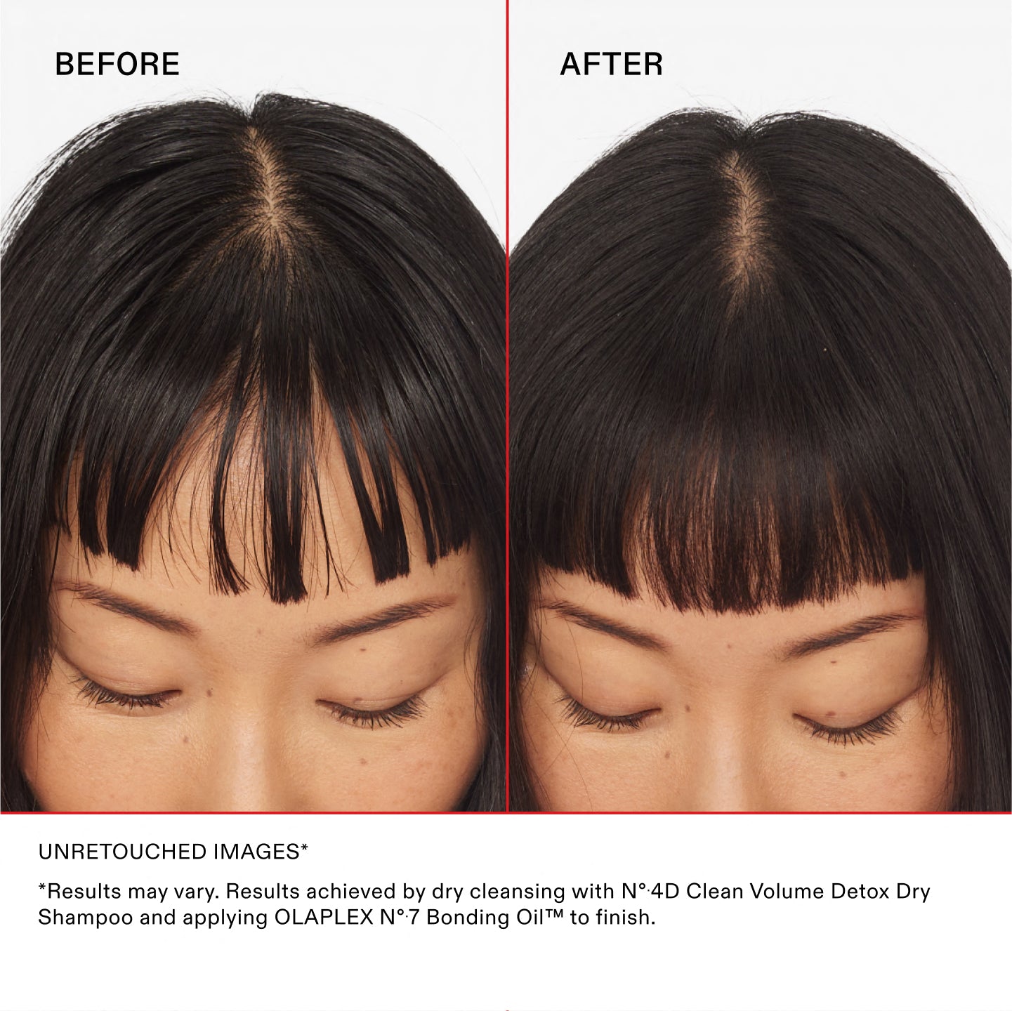 100 % ont constaté aucun résidu blanc*

OLAPLEX N°.4D CLEAN VOLUME DETOX DRY SHAMPOO

*Dans une étude indépendante sur la perception des consommateurs auprès de 30 participants après 3 utilisations consécutives.