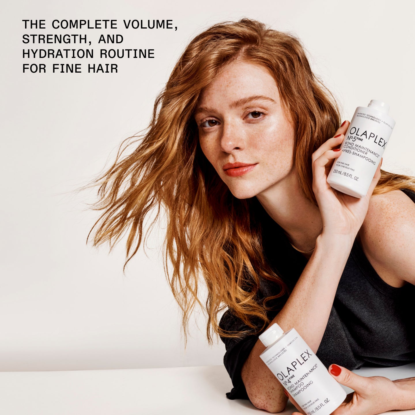 THE COMPLETE VOLUME, STRENGTH, AND HYDRATION ROUTINE FOR FINE HAIR 